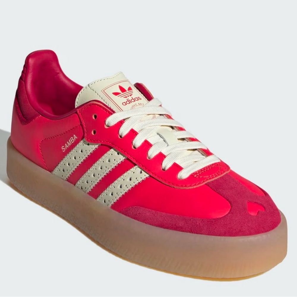 adidas Originals Samba Pink and Cream Sneakers